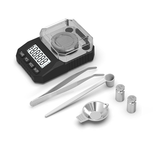 Độ chính xác cao 200g/0.01g Vàng miligam quy mô trang sức quy mô kỹ thuật số mg/bột quy mô cho tải lại phòng thí nghiệm với bụi che - Product Image 3