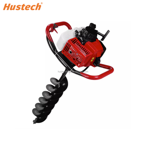 <strong>One</strong> <strong>Man</strong> Industrial Grade Metal Earth Auger Post Hole <strong>Diggers</strong> with 52cc/63cc Petrol Engine Professional Ground Drill Tool - Product Image 1