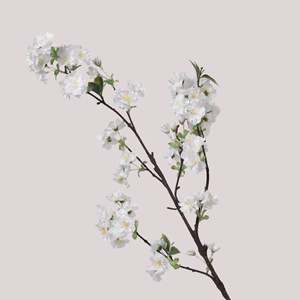 Ramo Decorativo de Boda con Flores de Cerezo Sakura Modernas y Realistas, Técnica de Inyección de Plástico, Flores Artificiales de Plástico - Product Image 1
