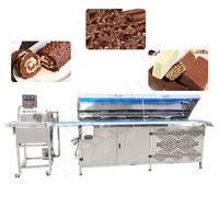 MY Table Top Biscuit Chocolate Bonbon Cover Enrobe Machine Date Coating Line with Chocolate