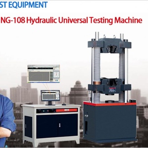 เครื่องทดสอบอเนกประสงค์รุ่นใหม่ JINDUN รุ่น 108 ระบบไฮดรอลิกเซอร์โว ควบคุมด้วยคอมพิวเตอร์ รองรับอุณหภูมิสูง/ต่ำ ความแม่นยำ 1% - Product Image 5