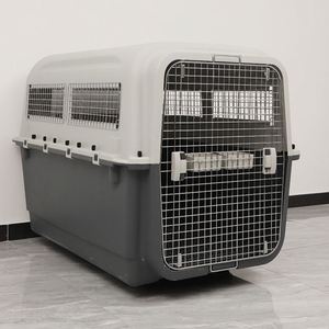 Trasportino Grande in Plastica da 48 Pollici per Gatti e Cani, Gabbia da Viaggio per Esterni, Trasporto Aereo per Animali Domestici - Product Image 3