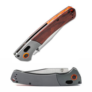 Pisau Lipat Crooked River Axis 15080 dengan Gagang G10, Pisau Saku Kayu Berlian untuk Berburu, Berkemah, Taktis, dan Aktivitas Luar Ruangan dengan Klip - Product Image 6