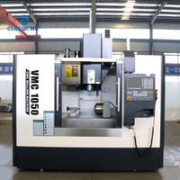 Centre d'usinage CNC industriel VMC1050 avec contrôleur CNC