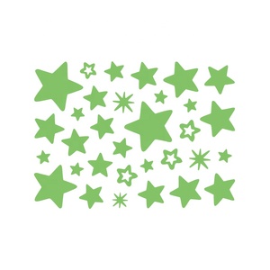 Autocollants lumineux Star Glow, autocollants muraux DIY amovibles, imperméables, écologiques, <span class=keywords><strong>de</strong></span> haute qualité - Product Image 1