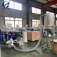 Granulateur à vis simple HONTO HT-75 à refroidissement par air, extrudeuse de granulés, petite machine de recyclage du plastique, ensemble complet