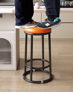 Prix d'usine Hôtel Moderne Salle À Manger En Laiton En Acier Inoxydable Sydney Rembourré Dos Nu Comptoir Tabouret De <span class=keywords><strong>Bar</strong></span> Utilisation Commerciale - Product Image 4