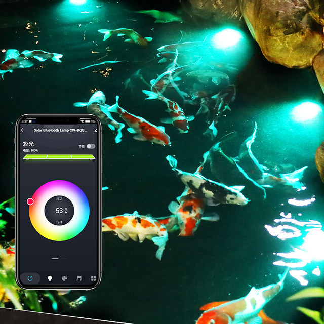 YUNDUO Top Quality ABS PC Low Energy Setting Lamp Landscape 3w Solar Led Swimming Pool Lights