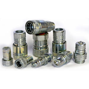Acopladores hidráulicos KZD de 1-1/2 pulgadas con rosca BSP/NPT hembra/macho para tractores - Product Image 3