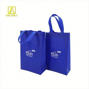 Custom <b>Printed</b> Reusable Eco-friendly BPA Free Non-Woven Grocery Shopping Tote Bags with Personalized Logo and Custom Color - Product Image 4