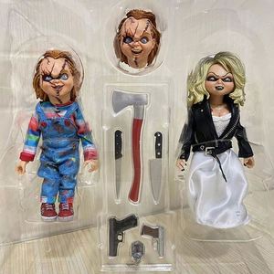 Figura de acción de <span class=keywords><strong>Tiffany</strong></span>, la novia de <span class=keywords><strong>Chucky</strong></span>, de NECA 42121, de 5.5 pulgadas. - Product Image 2
