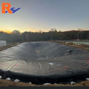 Géomembrane HDPE imperméable à haute résistance à la traction et à la perforation, revêtement de <span class=keywords><strong>bassin</strong></span> <span class=keywords><strong>pour</strong></span> l'aquaculture, élevage de poissons - Product Image 6