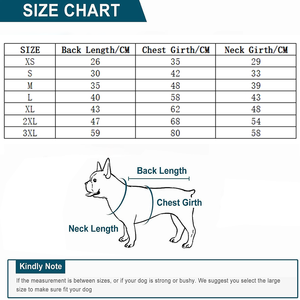 Jaket anjing tahan air, jaket anjing musim dingin tahan angin, rompi hewan peliharaan cuaca dingin hangat untuk anjing kecil sedang besar - Product Image 6