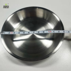 Tigela de Aço Inoxidável 304 Durável para Cães e Gatos, Tigela para Animais de Estimação de Aço Inoxidável, 13cm de Diâmetro, 220ml, Tigelas para Comida e Água para Pequenos Animais - Product Image 1