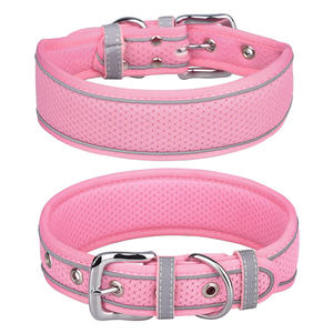 Collar de perro mascota transpirable de neopreno reflectante ligero - Product Image 5
