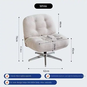 أريكة على الطراز القديم دوارة على الطراز القديم لشقة صغيرة لشرفة غرفة المعيشة - Product Image 6