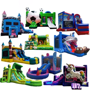 Trẻ em mặt trăng Inflatable MOONWALK nước Jumper Bouncer bouncy lâu đài nhảy thương mại thư bị trả lại Nhà Bên cho thuê - Product Image 6