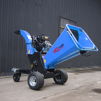 HY350PRO-GS Hystrong jardin utiliser branche d'arbre bois chopper 6 pouces moulin broyeur à bois diesel prise de force entraînée