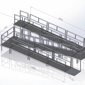2025 Topfinger Hot GT rampe de scène nouvelle conception en aluminium conforme à l'ADA pour les concerts et les mariages - Product Image 1