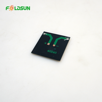 Fornitura Diretta dalla Fabbrica: Pannello Solare Monocristallino PERC 40x40mm 2V 0.2W con Efficienza del 22.7%, Auricolari Bluetooth Indossabili Intelligenti