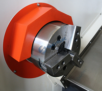 Centre de tournage CNC horizontal automatique à 2 axes TCK50A avec contrôleur GSK, précision de 0,005 mm, longueur maximale de pièce de travail de 500 mm