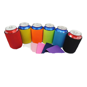 Çevre dostu neopren kutu içecek soğutucusu Tote çanta özel Logo süblimasyon ince bira şişesi tutucu promosyon Koozies - Product Image 1