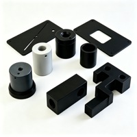 Pièces en aluminium usinées sur mesure par CNC, revêtement en poudre noire, anodisation, tournage de précision, fraisage, composants mécaniques métalliques OEM