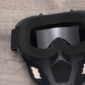 Casque <span class=keywords><strong>de</strong></span> <span class=keywords><strong>moto</strong></span> ouvert avec lunettes et <span class=keywords><strong>masque</strong></span> amovible, lunettes <span class=keywords><strong>de</strong></span> protection <span class=keywords><strong>vintage</strong></span> pour cyclomoteur, <span class=keywords><strong>masque</strong></span> <span class=keywords><strong>de</strong></span> chevalier - Product Image 3