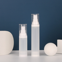 T0906-G SHUNXU Grosir Botol Kosmetik Airless 20ml 30ml 50ml Mini Wajah Plastik pp Portabel