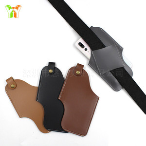 Sac banane pour téléphone portable transfrontalier en stock avec sangle en cuir, étui à outils EDC en cuir, tailles disponibles. - Product Image 1