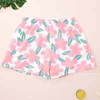 Shorts de pyjama confortables et amples à imprimé floral FF3627, sous-vêtements, boardshorts en coton, boxers pour femmes