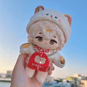 10 cm lindo algodón de dibujos animados Anime peluche muñeca personaje personalizado Mini juguete suave - Product Image 6