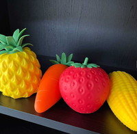 Grand jouet moelleux en forme de pomelo, jouet à presser réaliste à rebond lent, jouet anti-stress et anti-anxiété pour enfants et adultes, cadeau
