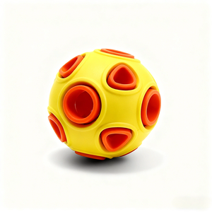 Palla Giocattolo per Cani in Silicone Ecologica, Resistente, Interattiva, per l'Auto-intrattenimento, Pulizia dei Denti, con Suoni e Luci, a Doppio Strato - Product Image 4