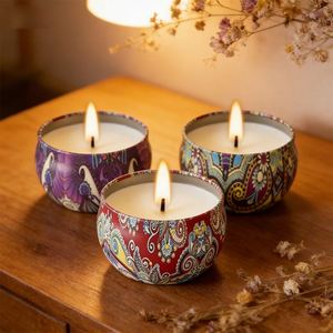 Boîte Cadeau Premium pour Bougies en Argent – Emballage de Luxe pour Collection de Bougies Parfumées en Cire de Soja de Designer – Série Marque Privée pour la Vente au Détail - Product Image 6