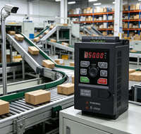 Inversor de Frecuencia VFD Trifásico EASYDRIVE GT20 Económico de 0.4KW 5.5KW para Uso Industrial con Motor, 0-550Hz, Interfaz RS-485