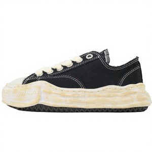 Sneakers Basse di Lusso in Tela Nera <span class=keywords><strong>con</strong></span> Punta Rinforzata, Design Esclusivo MMMY Hank OG Sole, <span class=keywords><strong>Scarpe</strong></span> Casual di <span class=keywords><strong>Alta</strong></span> Qualità per Uomo e Donna - Product Image 5