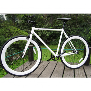 White Fixie Bike - 700C Single Speed Road Bike