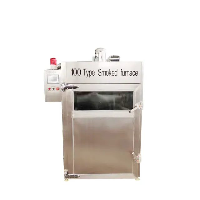 5 year guarantee electric and steaming cooking smoked meat sausage smoke smoking dryer maker oven furnace machine for price