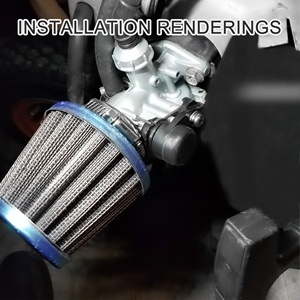 GOOFIT PZ19 carburateur avec filtre à Air de remplacement pour Kazuma Taotao Baja Roketa SUNL Honda XR/<span class=keywords><strong>CRF</strong></span> 50cc 70cc <span class=keywords><strong>90cc</strong></span> 110cc 125ccATV - Product Image 6