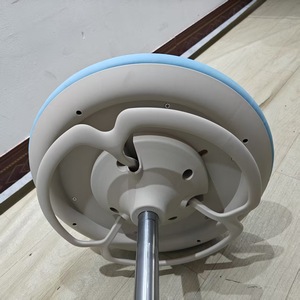 Height Adjustable Round Bar <b>Stool</b> With Rubber Shell Gas Spring And Ring Handle For <b>Office</b> Use - Product Image 1