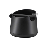 Boîte à café en plastique ABS, bac à café expresso avec barre de retrait amovible, base antidérapante, bac à déchets de café