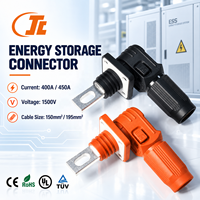 Connecteur de stockage d'énergie haute intensité 400A 450A avec prise à vis interne pour applications électriques, connecteur de batterie au lithium 1500V