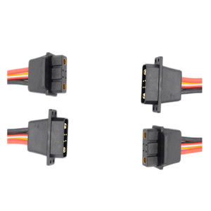 2+4P 30A High Current Gold Plated Male Female Connector 2Power Pin+4Core 5A Signal Terminal Plant Protection <b>Drone</b> RC Aircraft - Product Image 5