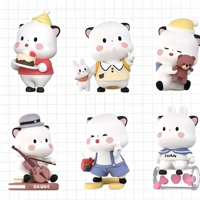 Figurine PVC Mignonne de la Saison de Remise des Diplômes, Boîte Mystère, Ornement de Collection, Cadeau Unisexe, En Stock, Personnalisation OEM, Vente en Gros Directe Usine