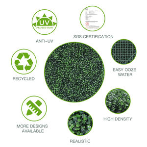 Gazon artificiel en plastique extérieur et intérieur pour la décoration d'intérieur de <span class=keywords><strong>buis</strong></span> de terrain de sport de jardin Durable et élégant - Product Image 6