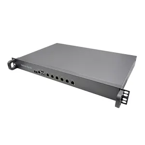 Best Firewall Appliance Hardware And Software With Celeron J1900 6 Lan RS232 WDT DDR3L 1U Standard Rackmount Firewall