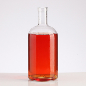 Fabricant 750ml super silex verre rond bouteilles d'<span class=keywords><strong>alcool</strong></span> pour la <span class=keywords><strong>vodka</strong></span> - Product Image 2