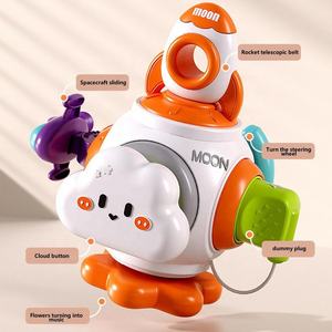 教育学習ビジーキューブハンズオン能力モンテッソーリトレーニングロックボックスファインモータースキル開発キューブボードおもちゃ子供用 - Product Image 2