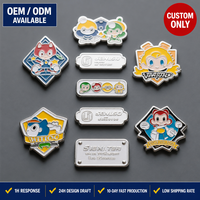 Pins de esmalte duro personalizados, insignias de metal plateado, broches de solapa con escudo de diamante, venta al por mayor, OEM, ODM, relieve 3D, de fábrica